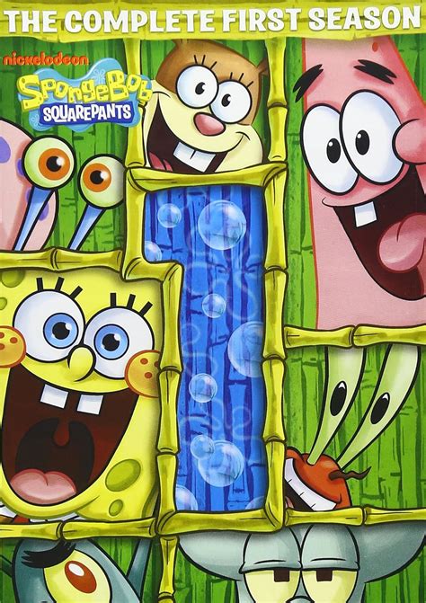 Krabs Squidward Tentacles Mrs. . Spongebob season 1 dvd